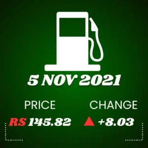 5 November 2021 petrol price