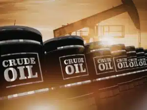 Crude oil price of last 20 days