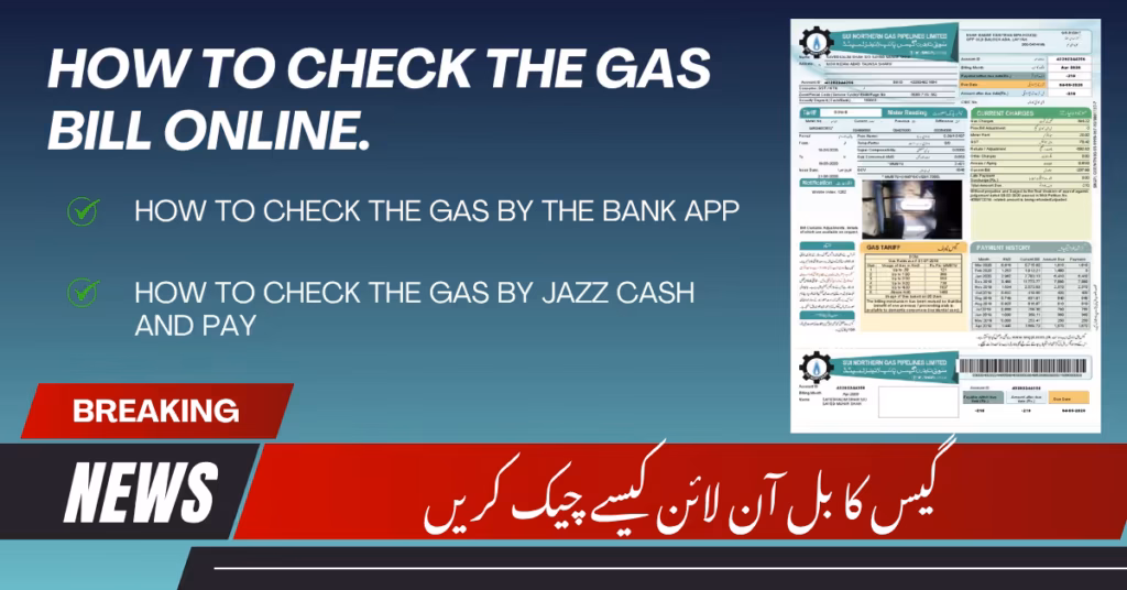 how to check gas bill online and pay with bank app and other alternatives